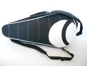 Pánská tenisová taška černo bílá - Bjorn Borg BV94001