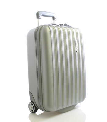 Cestovní kufr stříbrný - Enrico Benetti Roma