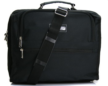 Pánská látková taška přes rameno černá - Bellugio F200