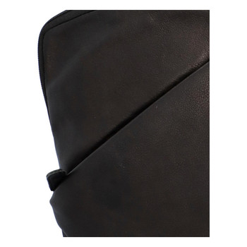Dámský kožený batůžek černý - Greenwood Conan