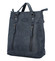Dámský stylový batoh kabelka tmavě modrý - Enrico Benetti Brisaus