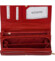 Dámská kožená peněženka červená - Patrizia Nessee