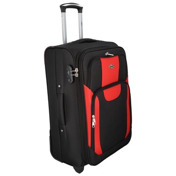 Cestovní kufr černo červený - RGL Bond M