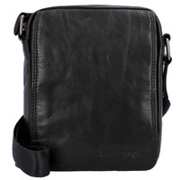 Pánská kožená taška černá - SendiDesign Lorem B