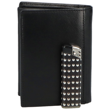 Pánská kožená peněženka černá - Tomas Jukkol