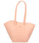 Dámská kabelka přes rameno broskvově růžová - DIANA & CO Barbarra
