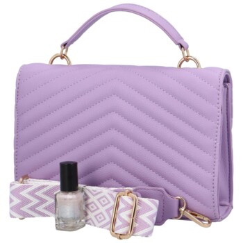 Dámská kabelka do ruky fialová - Herisson Daila