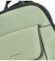 Dámský batoh kabelka bledě zelený - Silvia Rosa Jersil