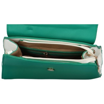 Dámská kabelka do ruky tyrkysově zelená - Maria C Klludy