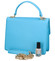 Dámská kabelka do ruky nebesky modrá - DIANA & CO Lelou