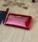 Dámská kožená pouzdrová peněženka červená - Gregorio Clorinna