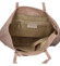 Dámská kožená kabelka přes rameno růžová - Delami Elodie