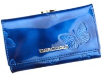 Dámská kožená peněženka modrá - Gregorio Juliass