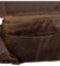 Pánská kožená pracovní taška khaki - Green Wood Navar