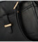 Dámská kožená crossbody kabelka černá - Hexagona Dornie