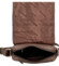 Pánská kožená taška přes rameno tmavě hnědá - SendiDesign Nouwel