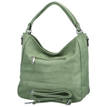 Dámská kabelka na rameno zelená - Coveri Lasick