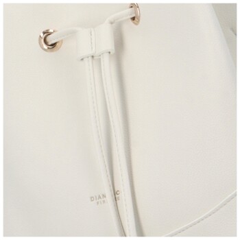 Dámská kabelka přes rameno bílá - DIANA & CO Fency
