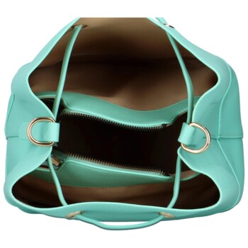 Dámská kabelka přes rameno světle modrá - DIANA & CO Fency