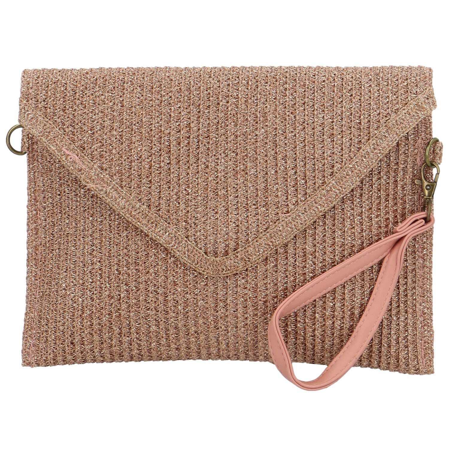 Dámské psaníčko růžové - Firenze Paola