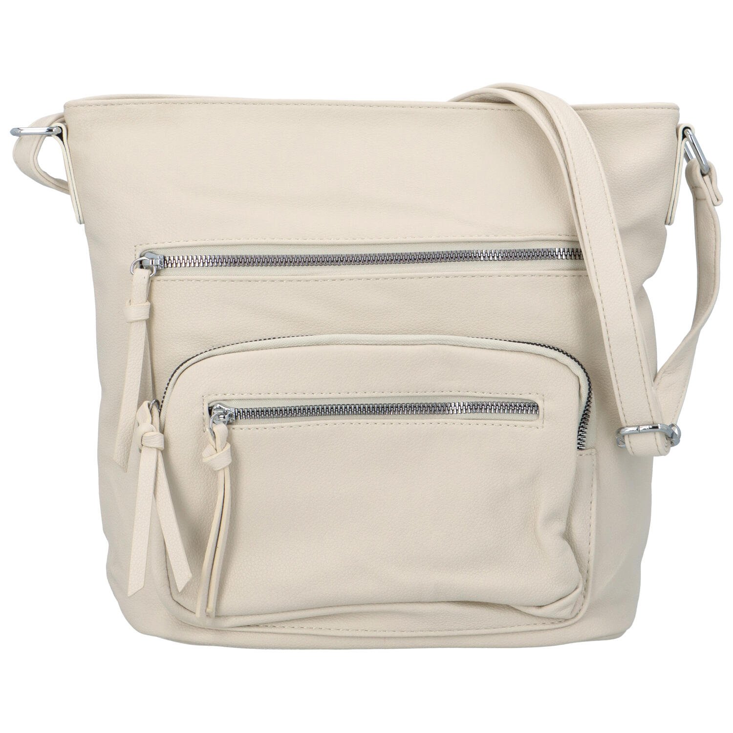 Dámská crossbody kabelka béžová - Herisson Famari