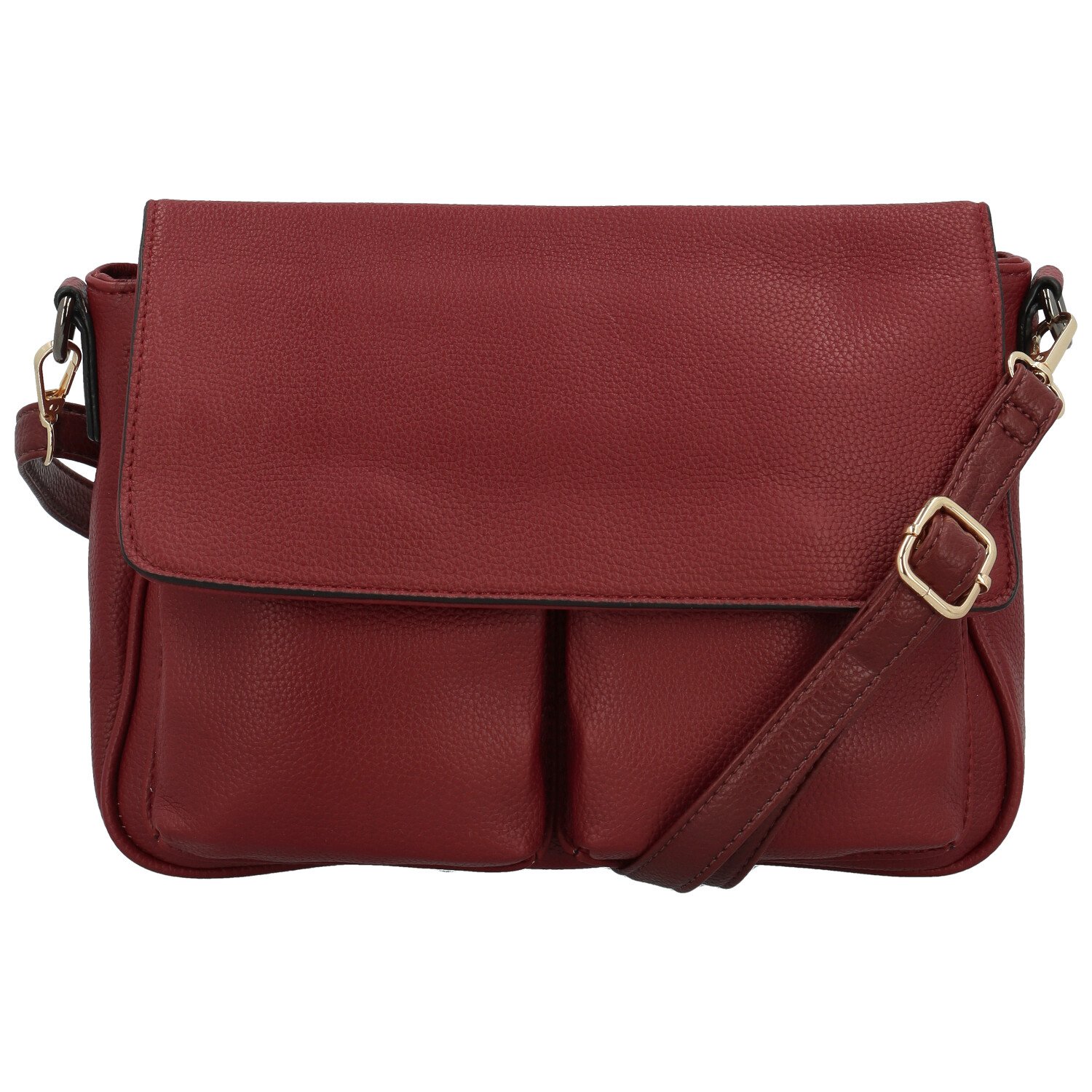 Dámská crossbody kabelka vínová - Firenze Samira