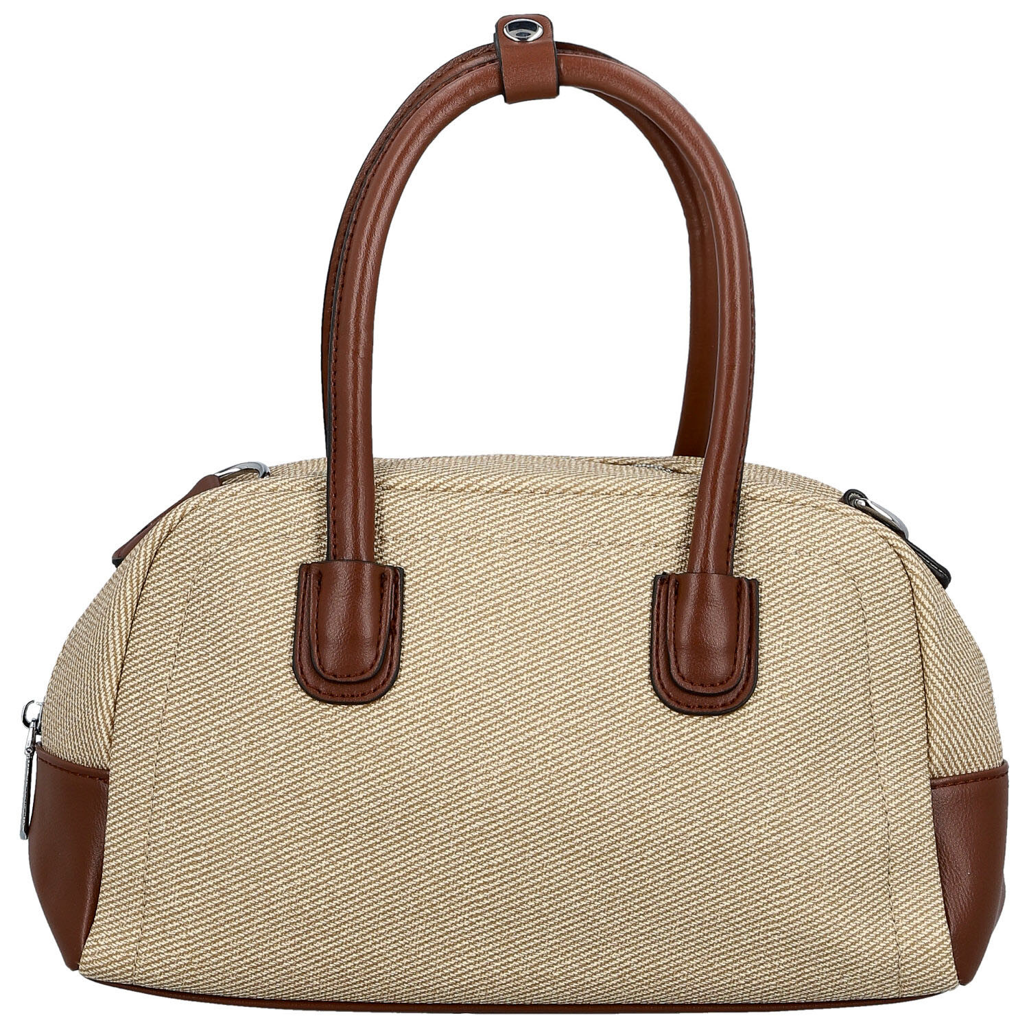 Dámská kabelka do ruky béžová/hnědá - Firenze Leesha