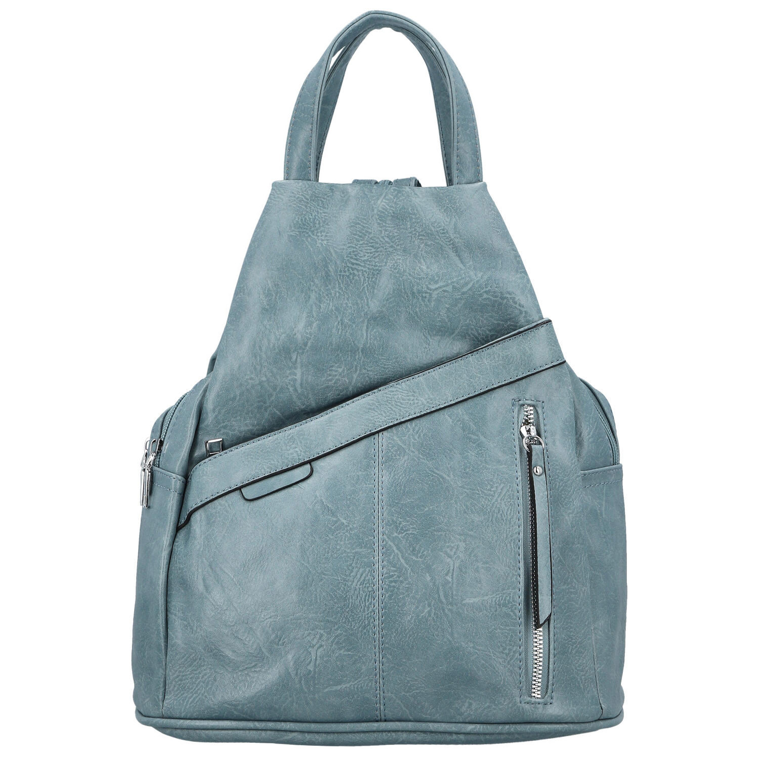 Dámský městský batoh džínově modrý - Firenze Jakey