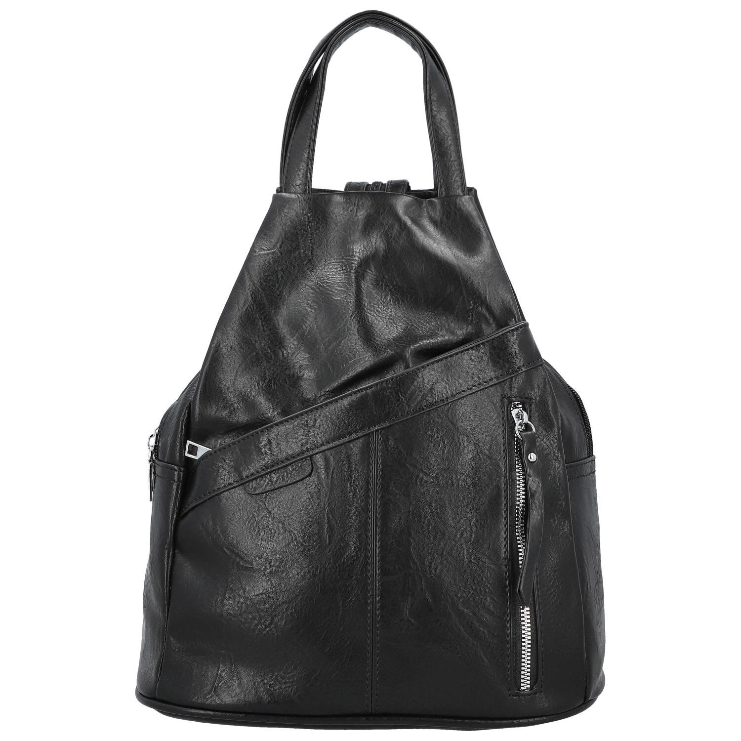 Dámský městský batoh černý - Firenze Jakey