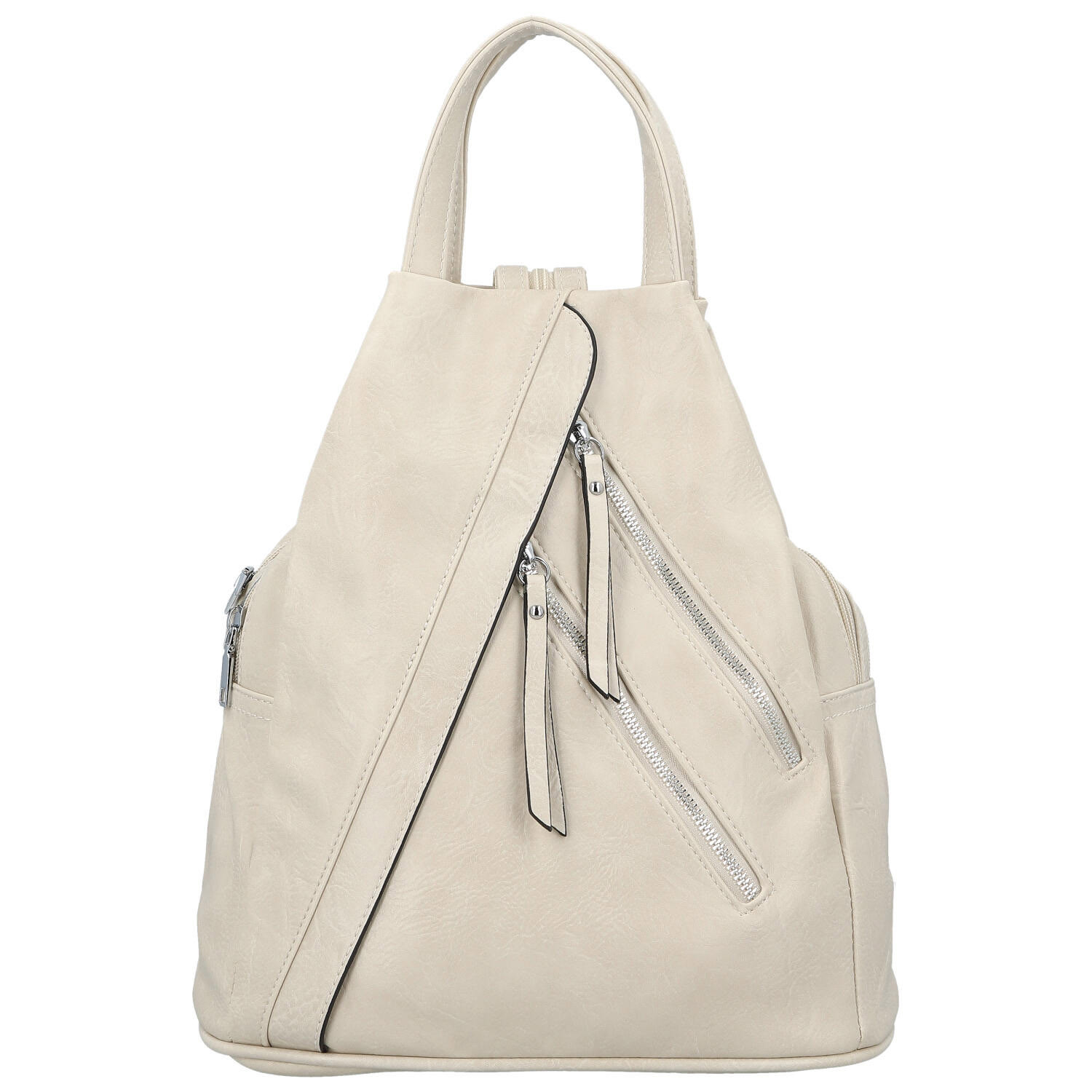 Dámský městský batoh béžový - Firenze Makial