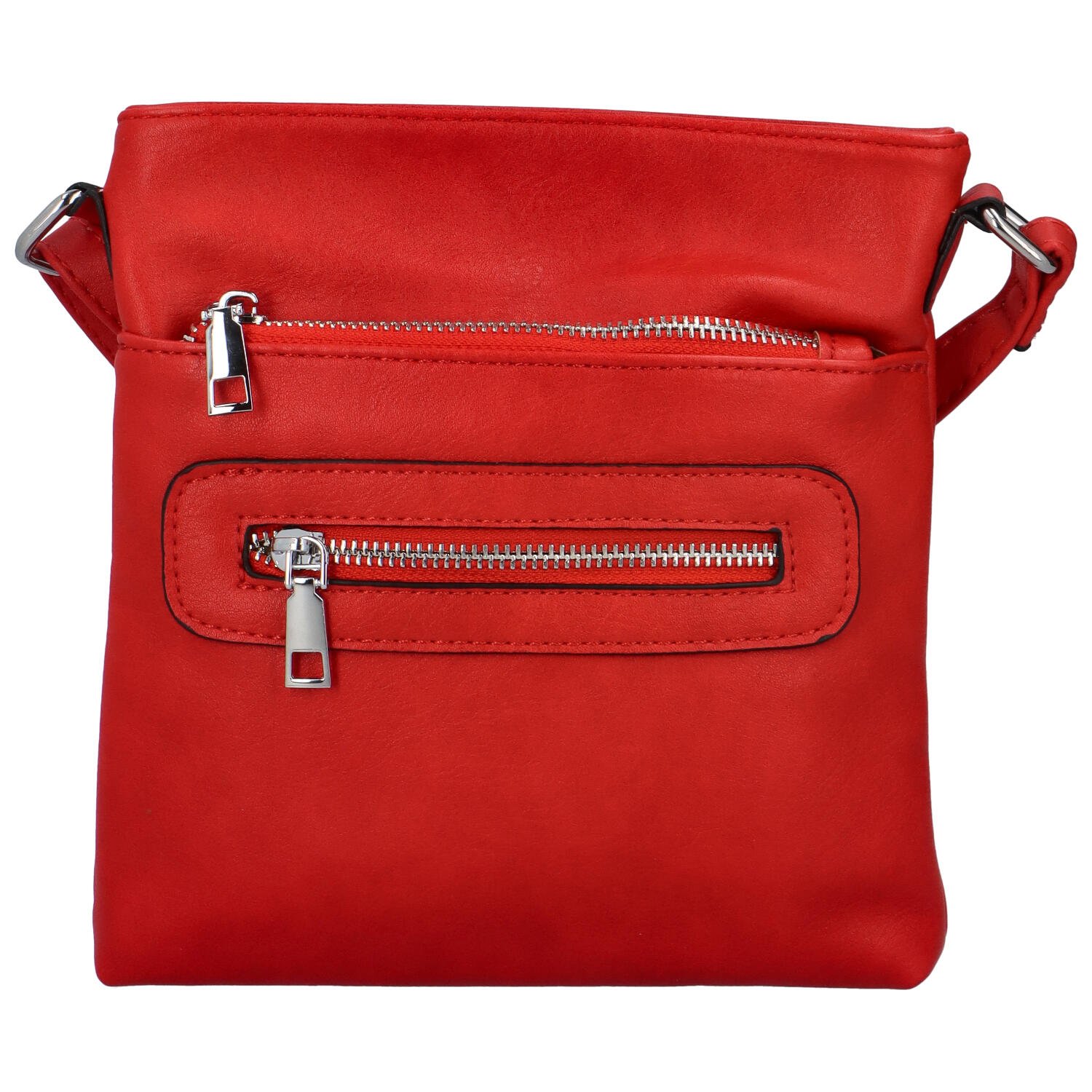Dámská crossbody kabelka červená - Romina Alebra