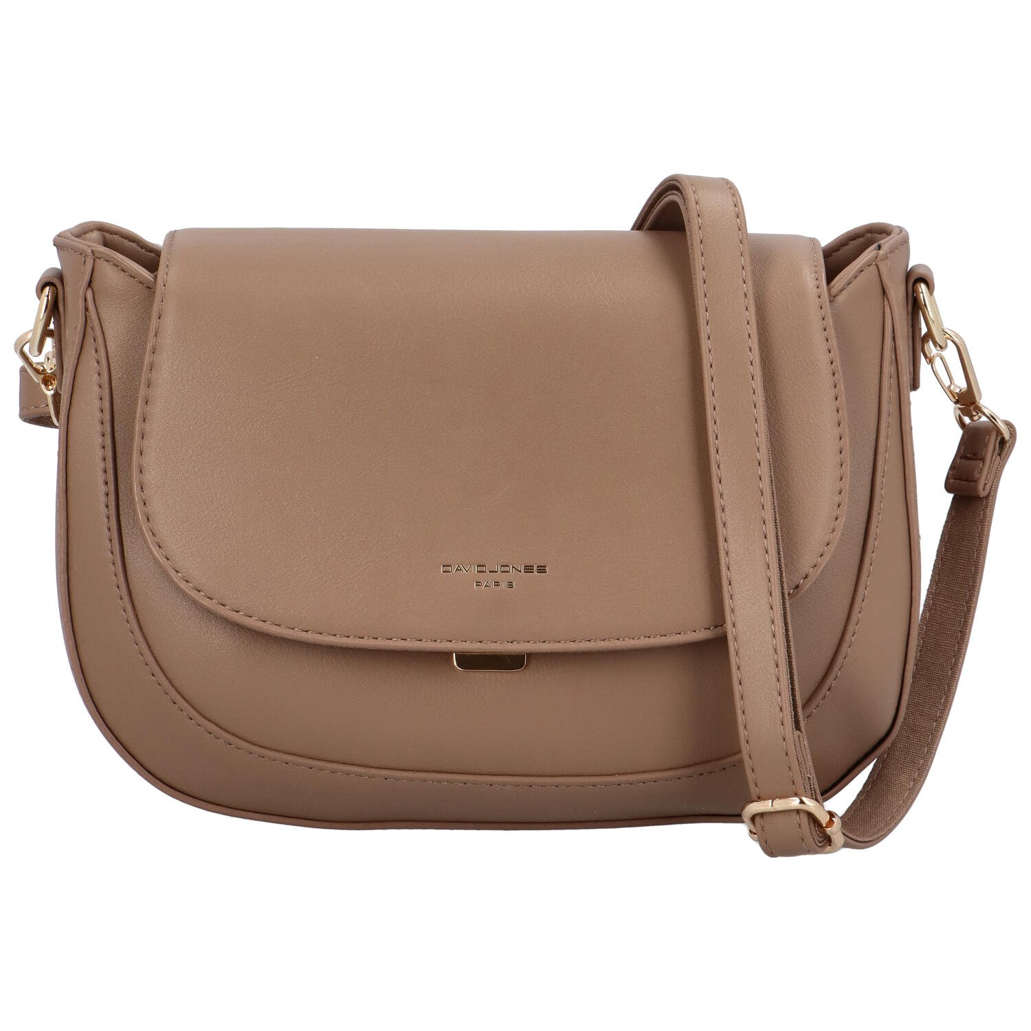 Dámská crossbody kabelka taupe David Jones Maya Kabea.cz