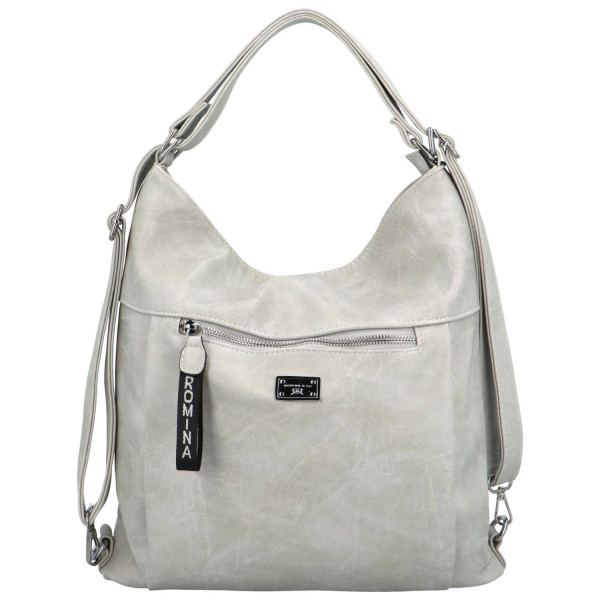 Dámský kabelko/batoh šedý - Romina & Co Bags Kiraya