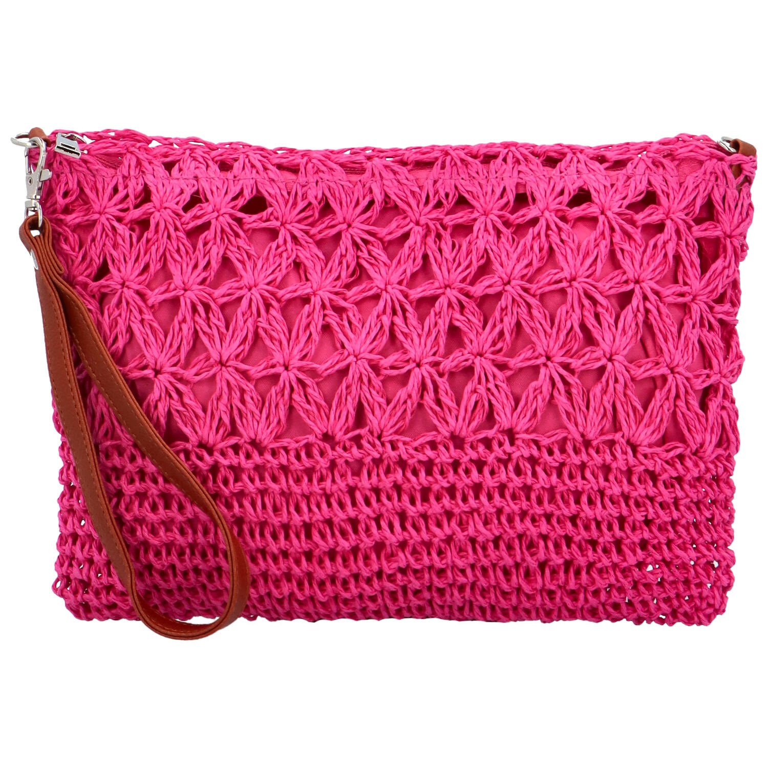 Dámská crossbody kabelka fuchsiová - Firenze Quari