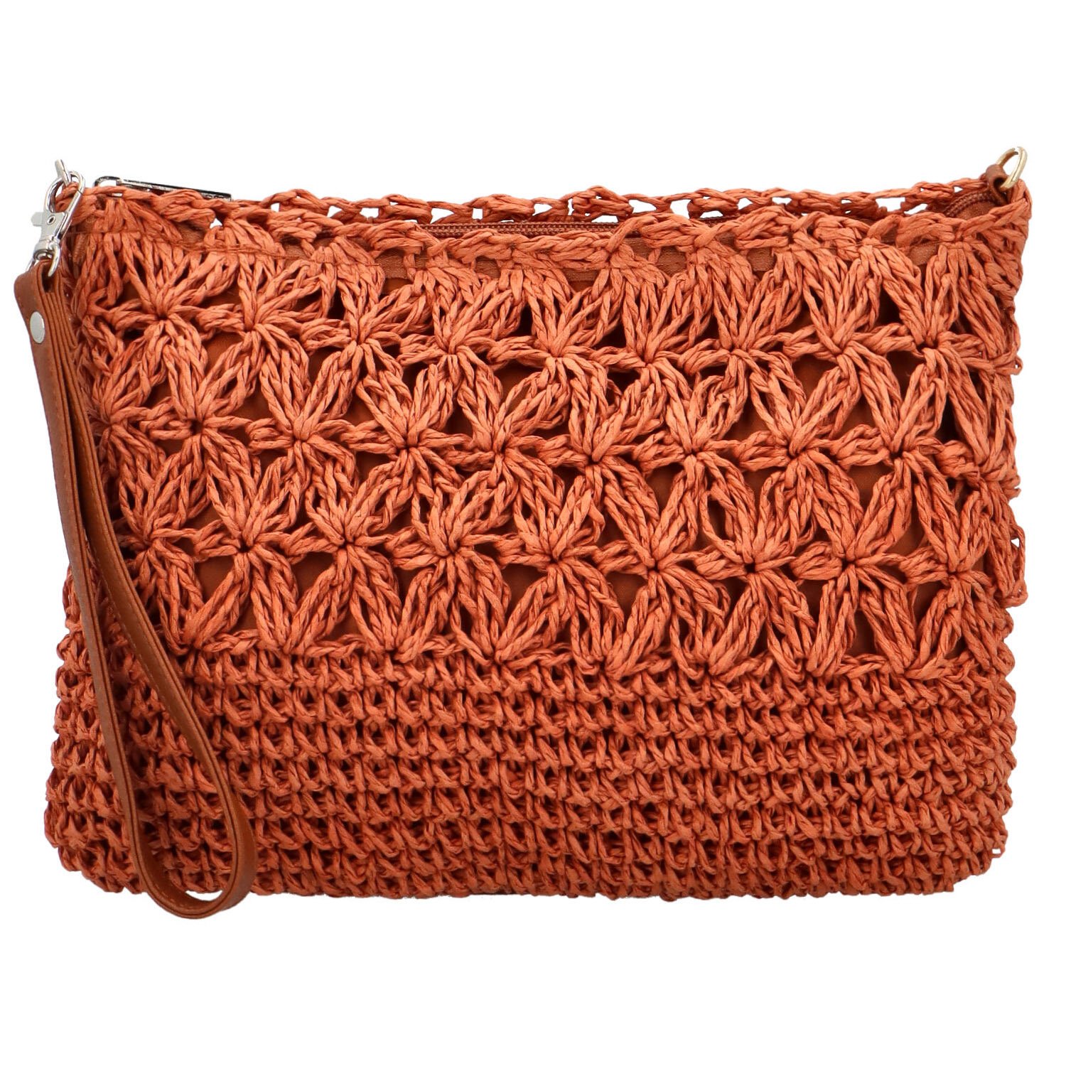 Dámská crossbody kabelka cihlově červená - Firenze Quari