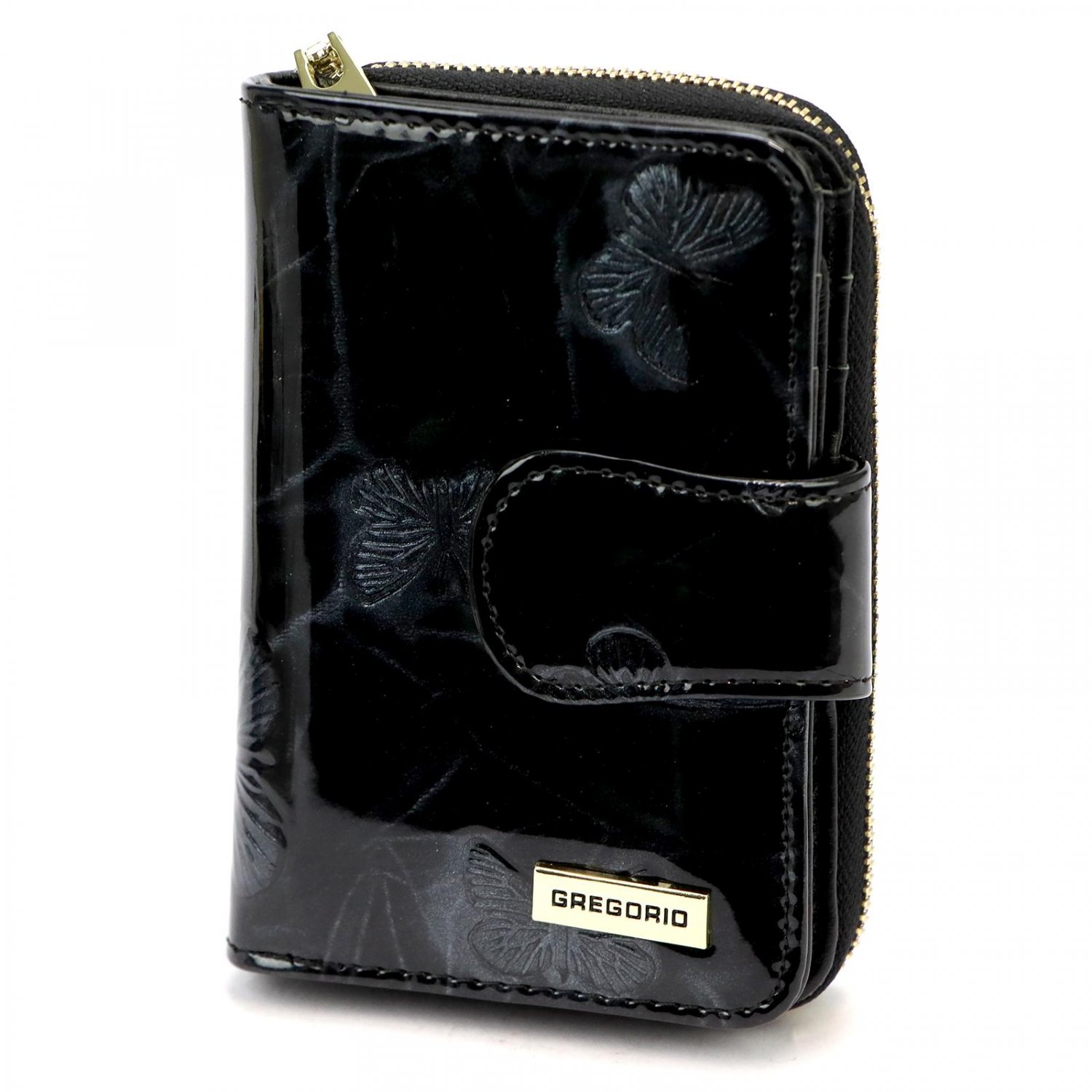Dámská kožená peněženka černá - Gregorio Allis