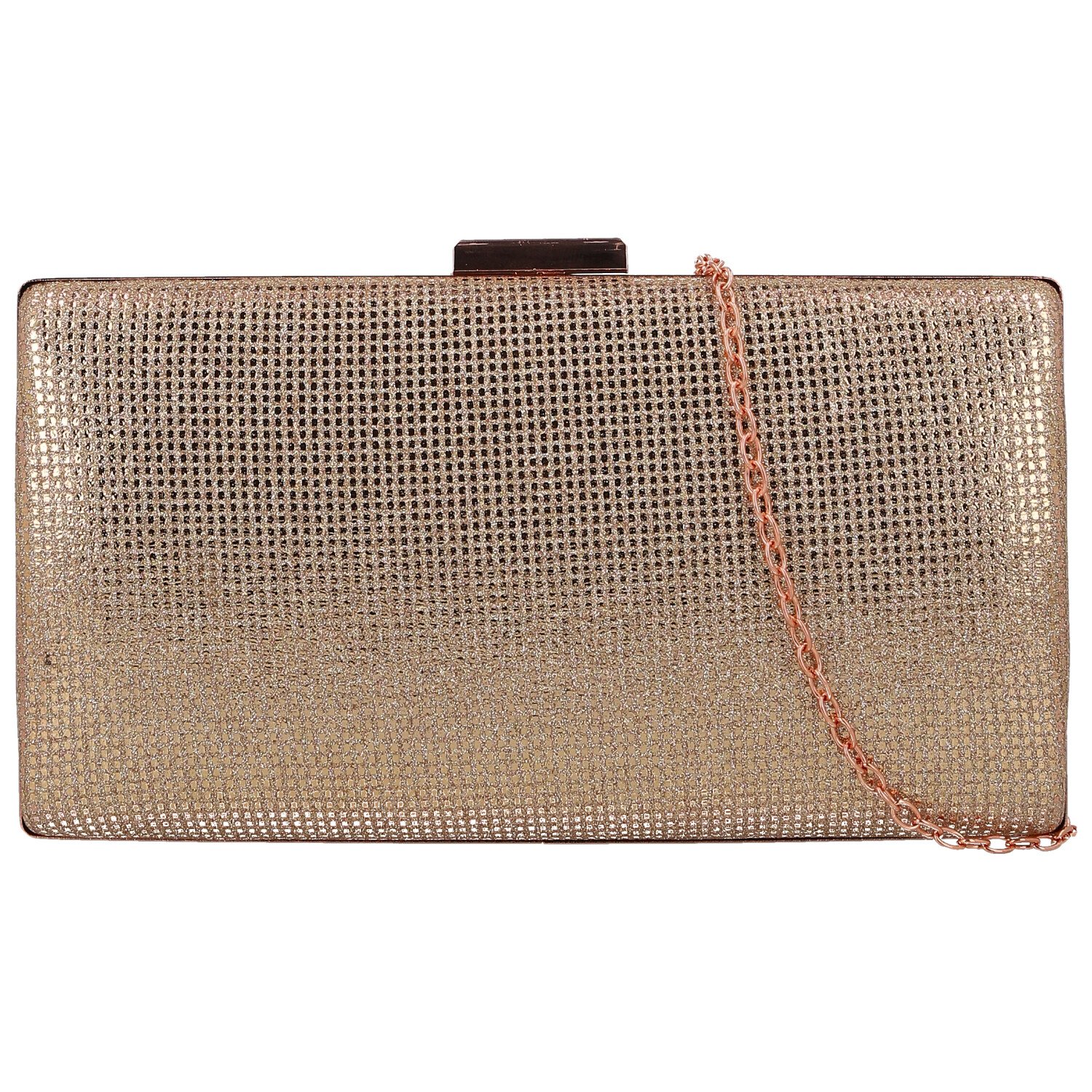 Dámské psaníčko růžovo/zlaté - Michelle Moon Lamia Sea