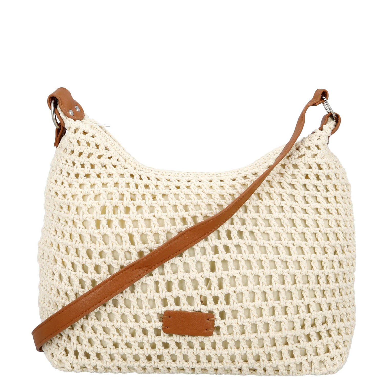 Dámská crossbody kabelka krémová - Firenze Janelle