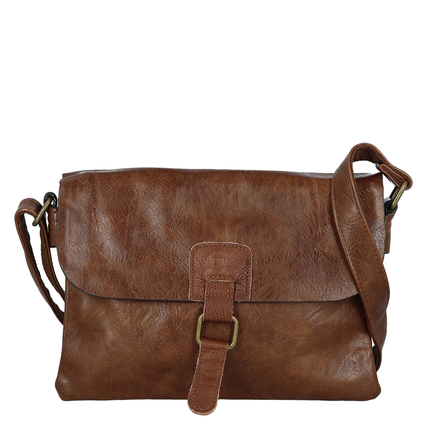 Dámská crossbody kabelka coffee - Paolo bags Vaiana