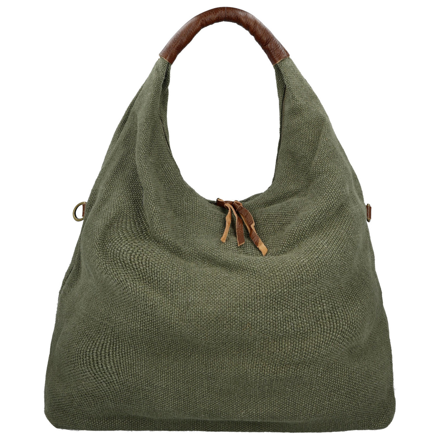 Dámská kabelka přes rameno tmavě zelená - Paolo bags Ewelin