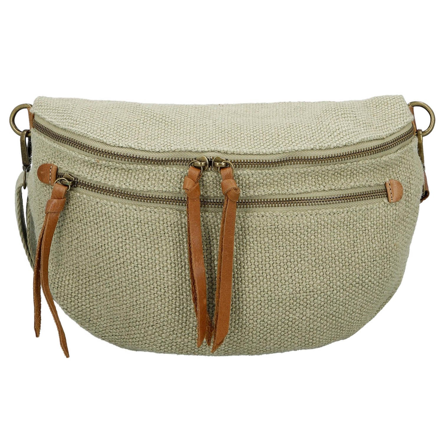 Dámská ledvinka světle zelená - Paolo bags Eloise