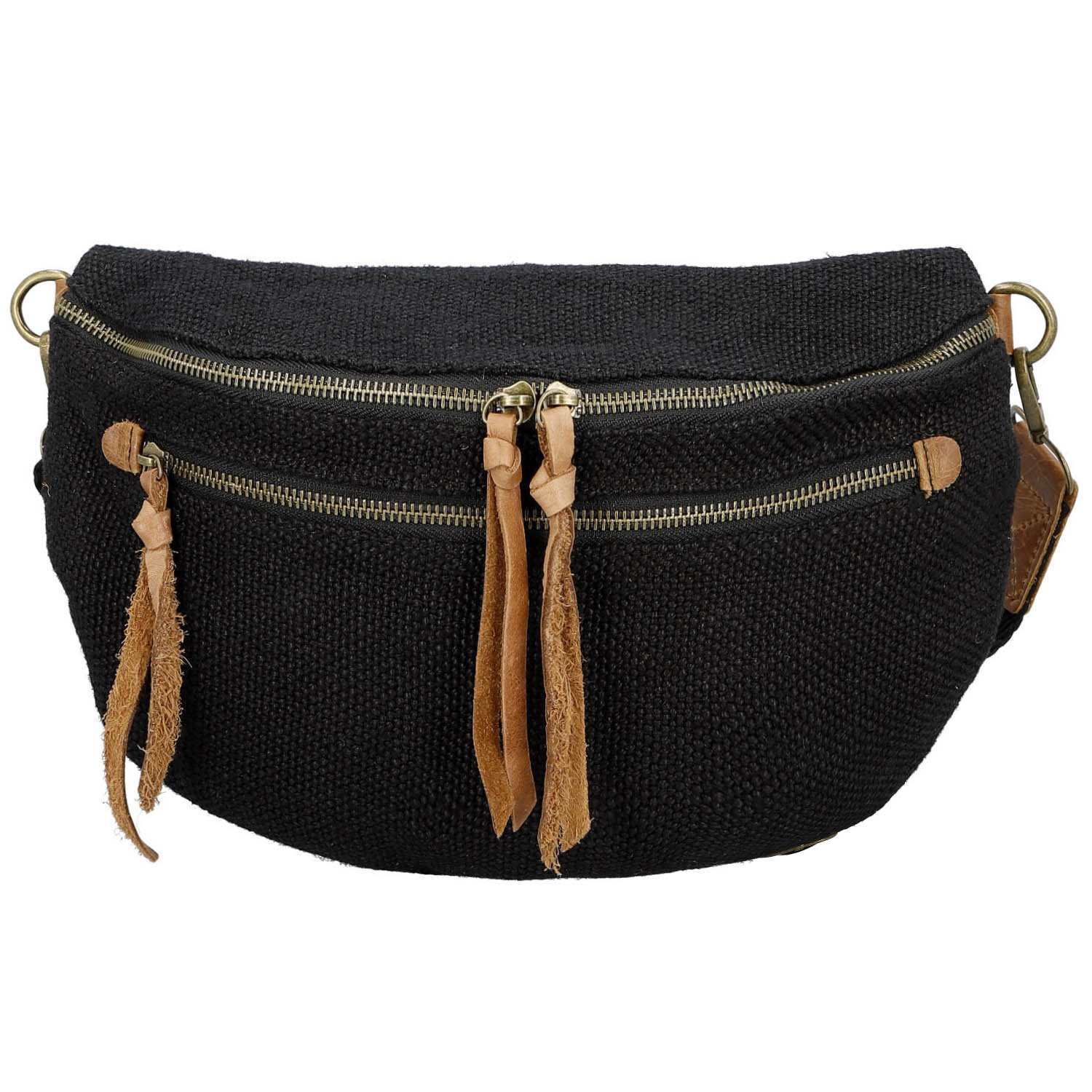 Dámská ledvinka černá - Paolo bags Eloise