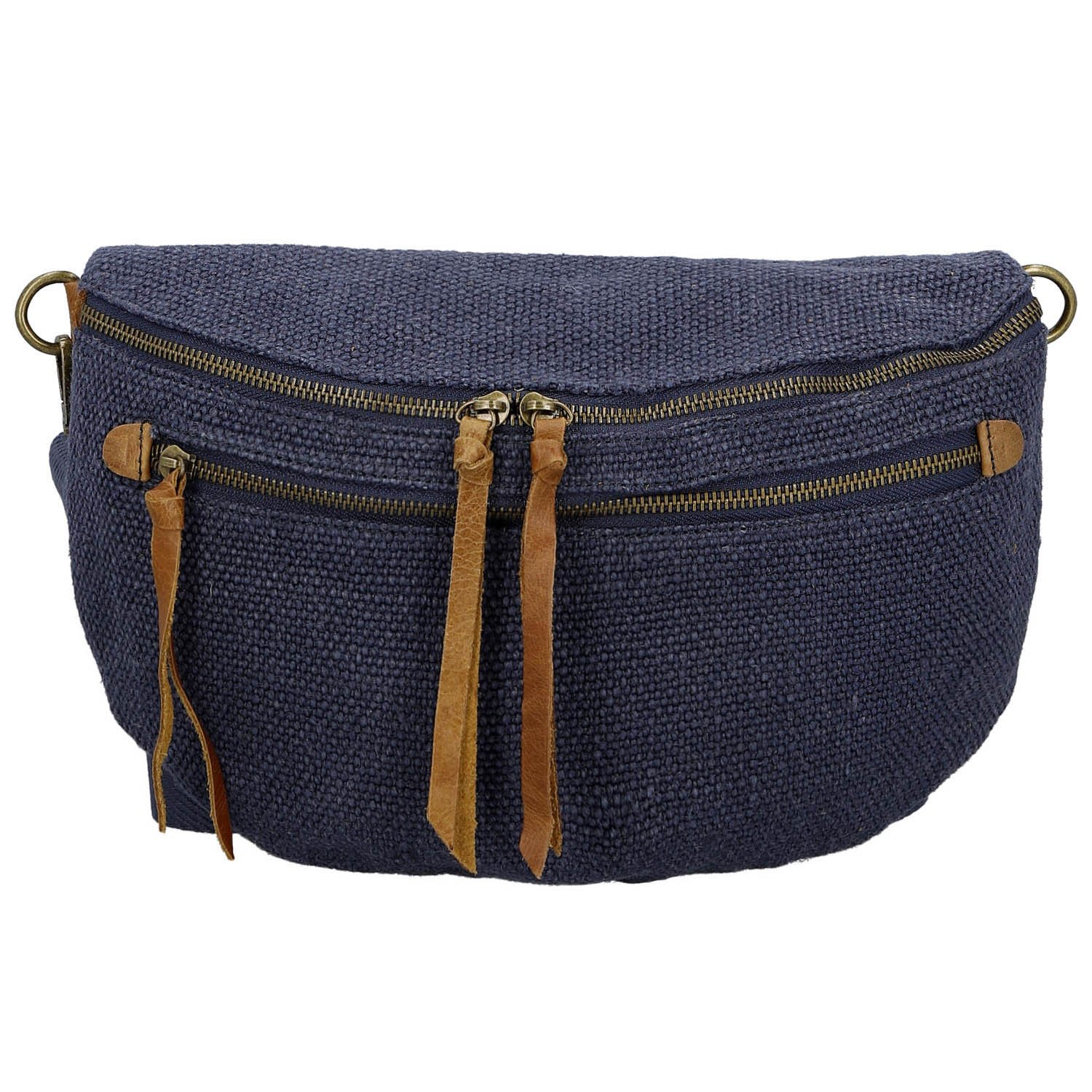 Dámská ledvinka tmavě modrá - Paolo bags Eloise