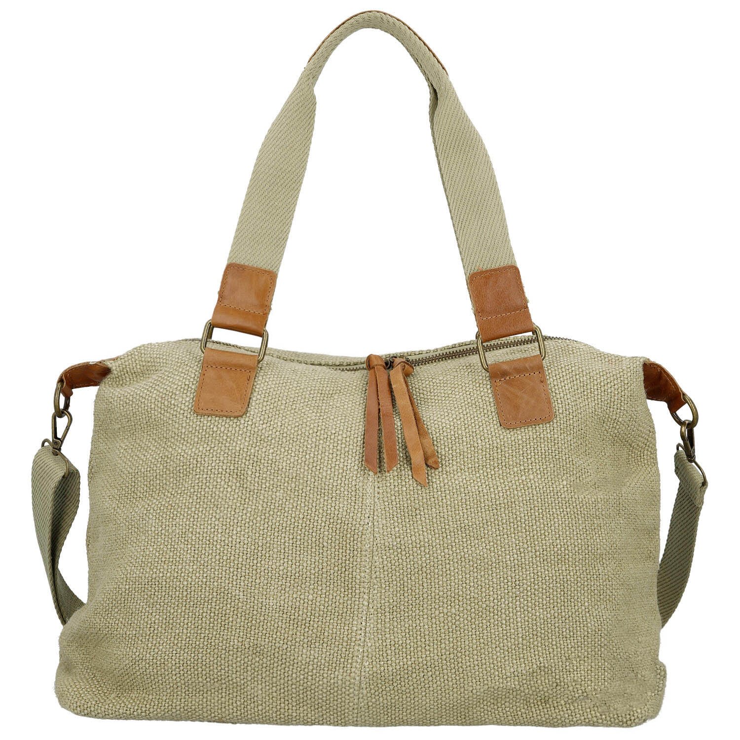 Dámská kabelka přes rameno světle zelená - Paolo bags Disma