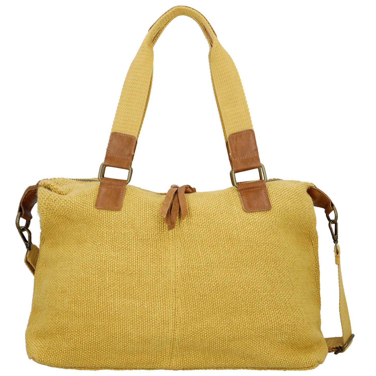 Dámská kabelka přes rameno žlutá - Paolo bags Disma