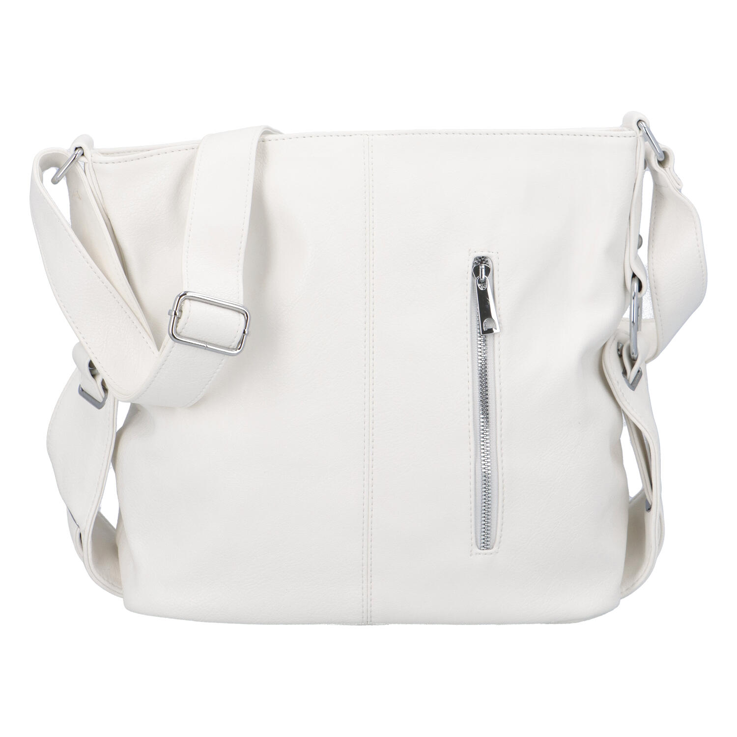 Dámská crossbody kabelka bílá - Mahel Laionela