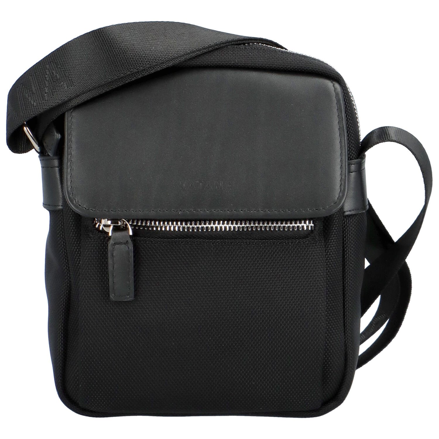 Pánská crossbody taška černá - Katana Ferrilo Two
