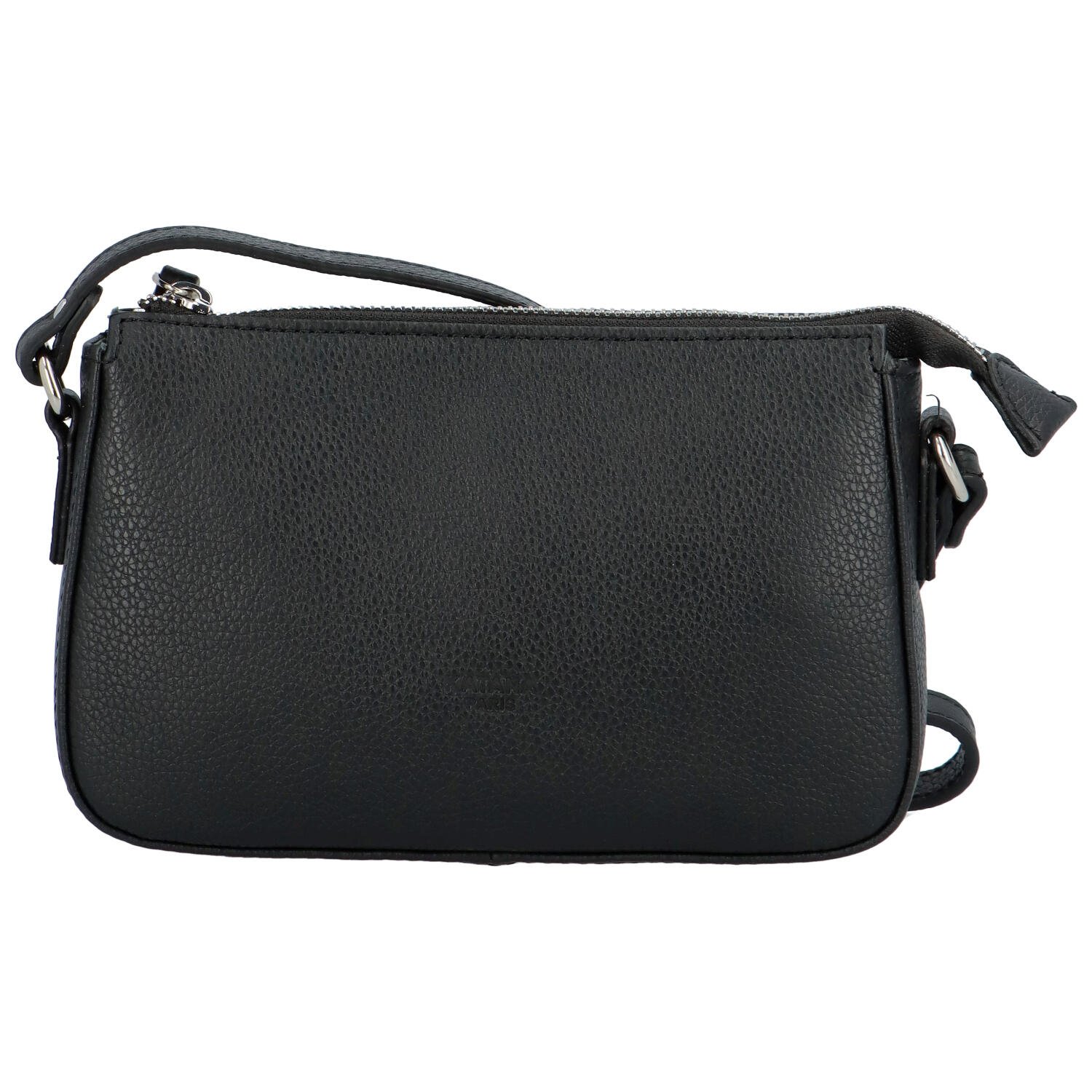 Dámská kožená crossbody kabelka černá - Katana Zeily