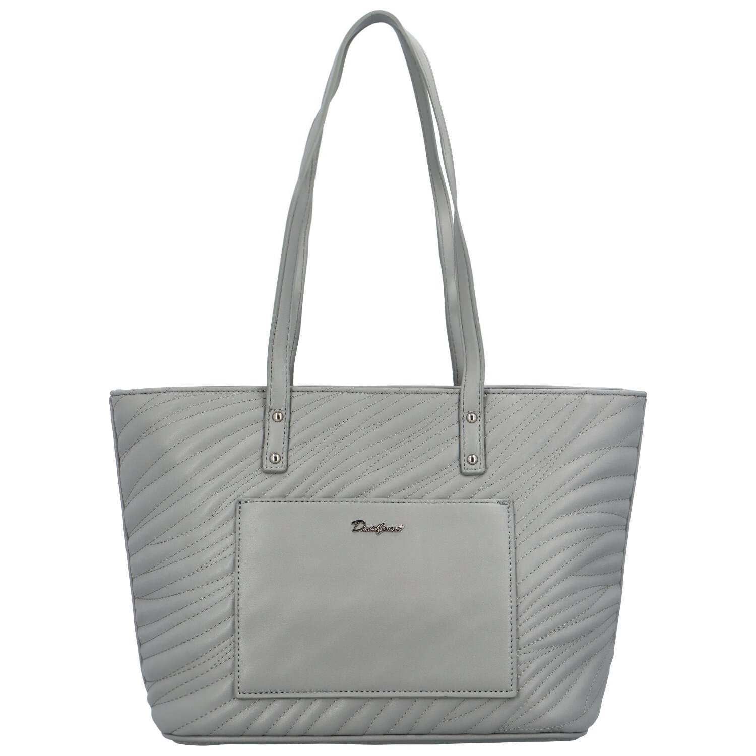 Dámská kabelka přes rameno šedá - David Jones Nitte