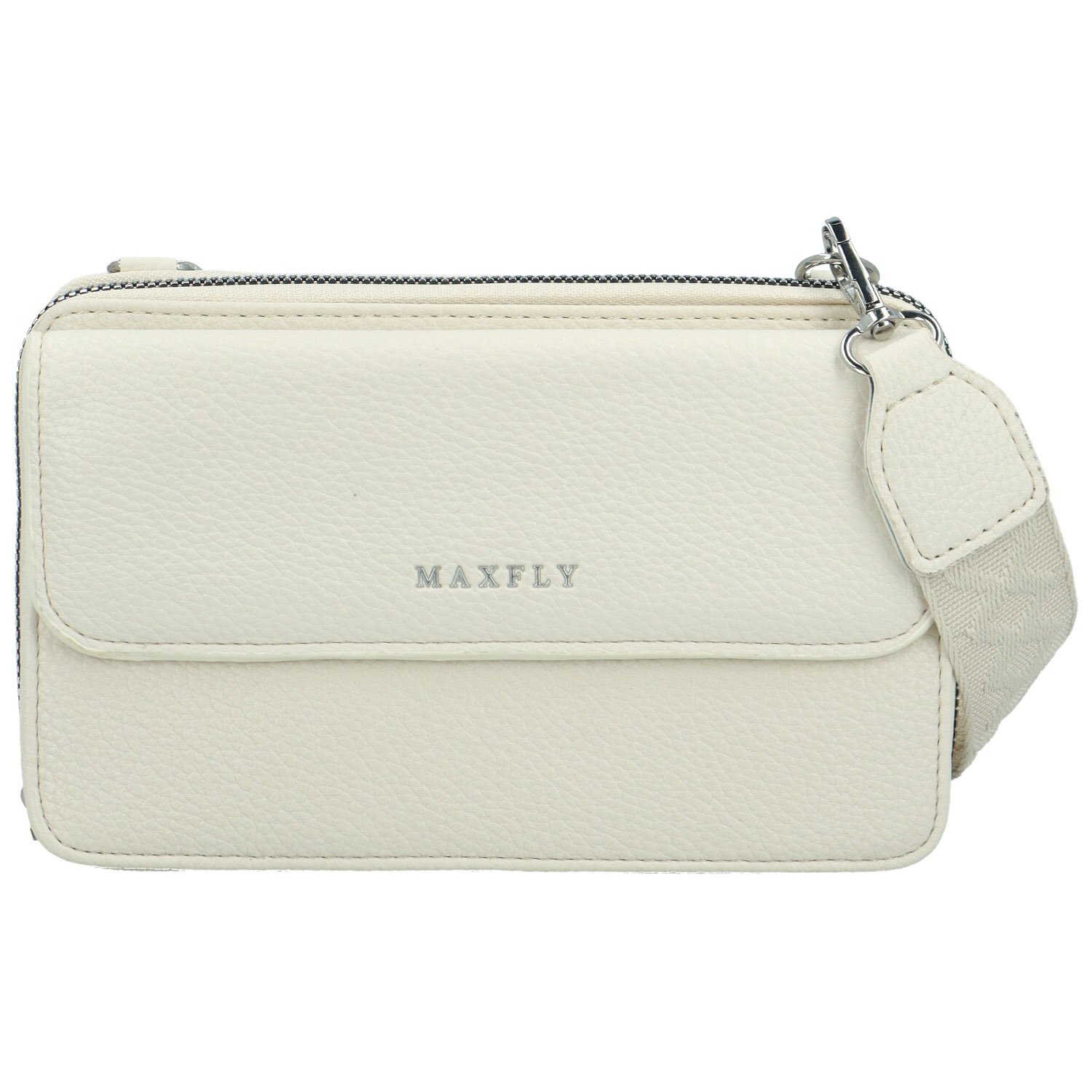 Dámská crossbody kabelka krémová - MaxFly Taisia